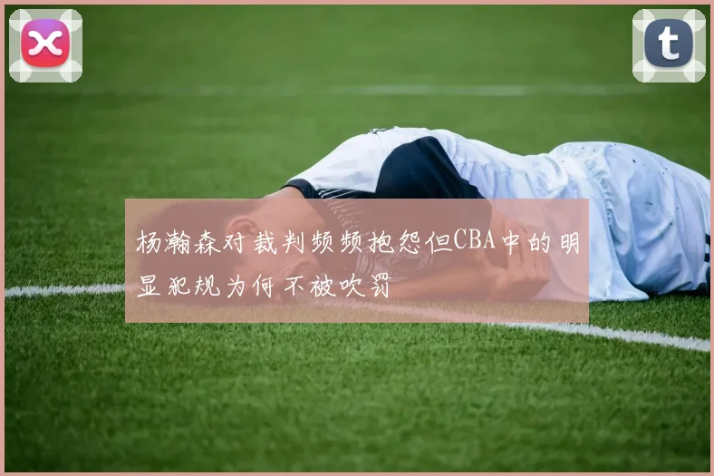 杨瀚森对裁判频频抱怨但CBA中的明显犯规为何不被吹罚