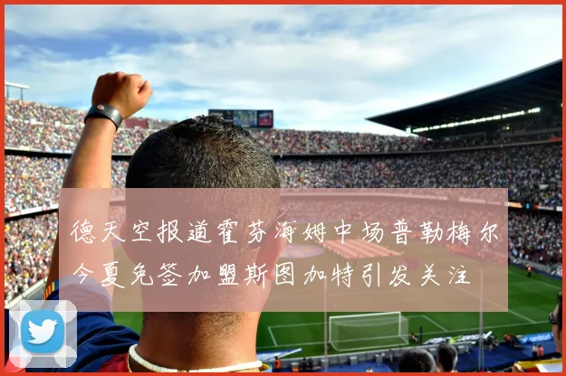 德天空报道霍芬海姆中场普勒梅尔今夏免签加盟斯图加特引发关注